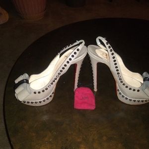 Christian Louboutin slingback heels
